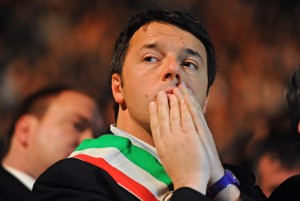 Il sindaco di Firenze Matteo Renzi partecipa alla Giornata della Memoria al Mandela Forum, 27 gennaio 2014 a Firenze. ANSA/MAURIZIO DEGL' INNOCENTI