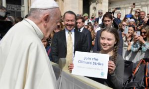 Greta-Thunberg-Papa-Francesco