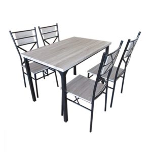 risparmio-casa-set-tavolo-e-4-sedie-legno-nero